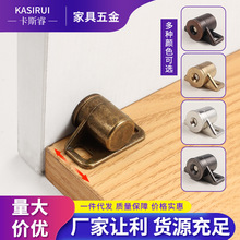 复古风做旧仿古锌合金磁碰橱柜防撞碰珠柜内安装柜吸衣柜柜门磁吸