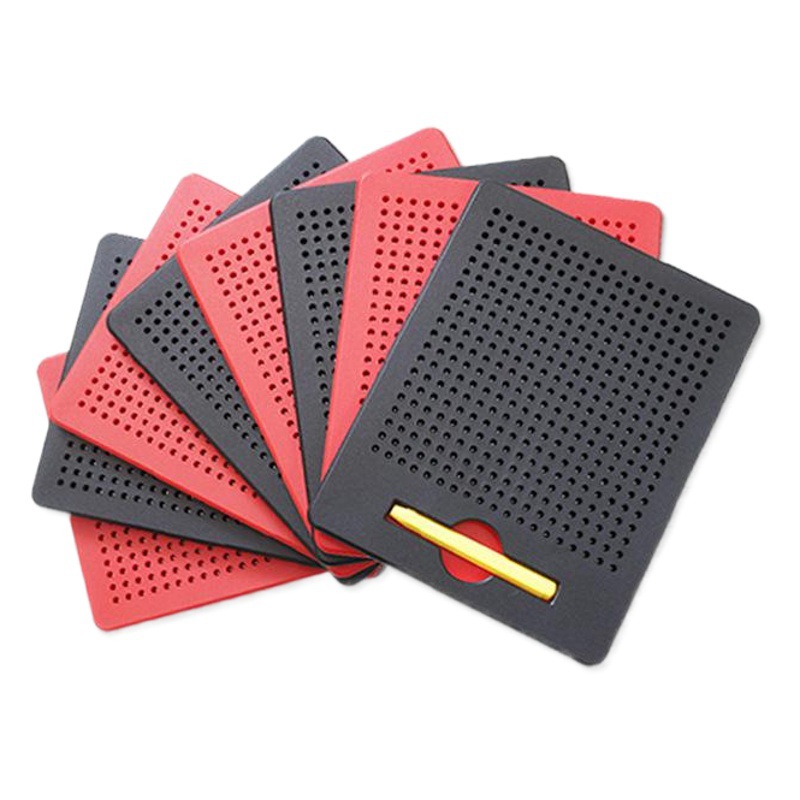 Pizarra magnética alfanumérica, pizarra de dibujo magnética con bolas de acero, juguetes educativos creativos, venta directa del fabricante, exportada a Europa y Estados Unidos