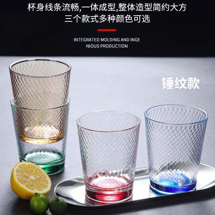 Tazas de vidrio RUOPA, tazas de agua de color, tazas de café multicolores, tazas de café de alto valor de color, tazas de agua de color, tazas de café de color, tazas de café de color