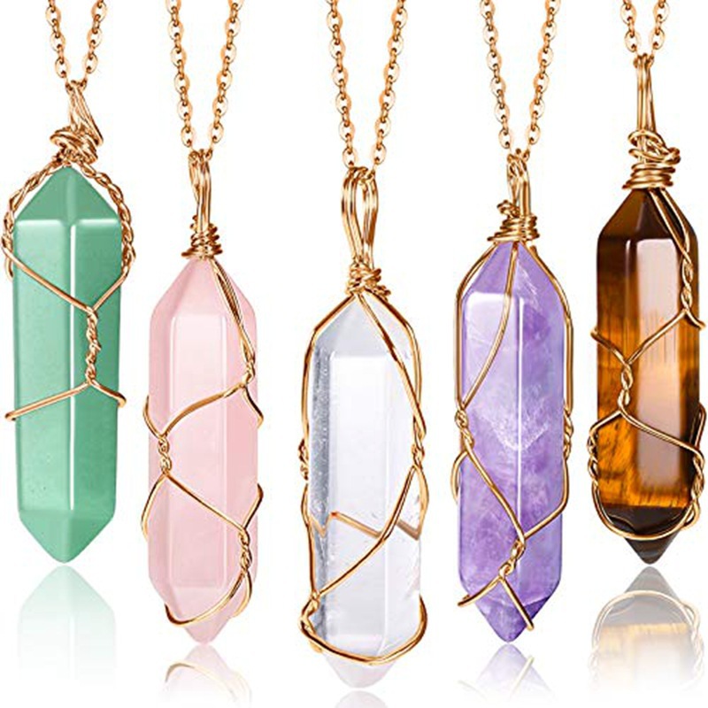 Fashion Geometric Crystal Plating Pendant Necklace 1 Piece