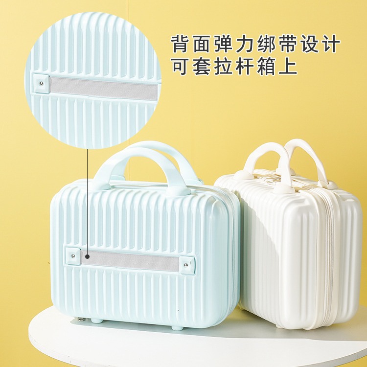 휴대용 화장품 가방 스킨케어 화장품 파우치 여성용 휴대용 대용량 수납 소형 로고 방수 경량