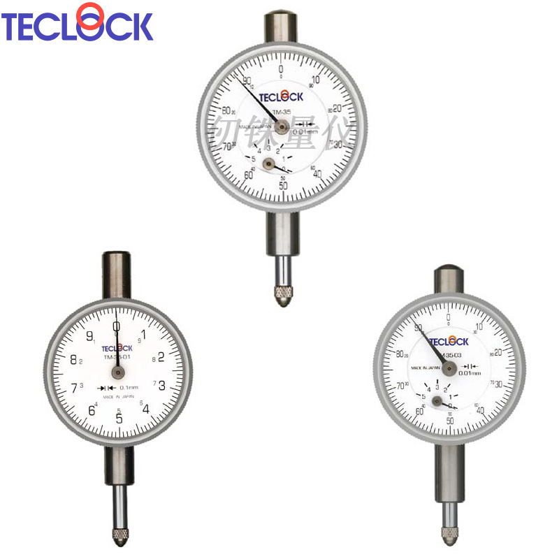 日本teclock得乐段差百分表TM-35 TM-34面差表TM-36 TM-37台阶差