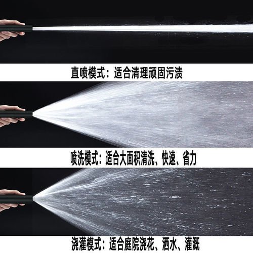 Direct-injection copper high-pressure water gun copper household car wash brush car water gun nozzle car wash car booster cleaning gun head