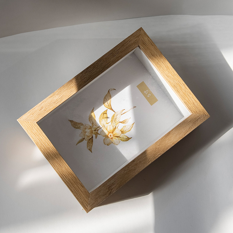Tulipanos marcos de luz nocturna DIY decoración creativa personalizada para la novia Qixiao regalo marco tridimensional hecho a mano