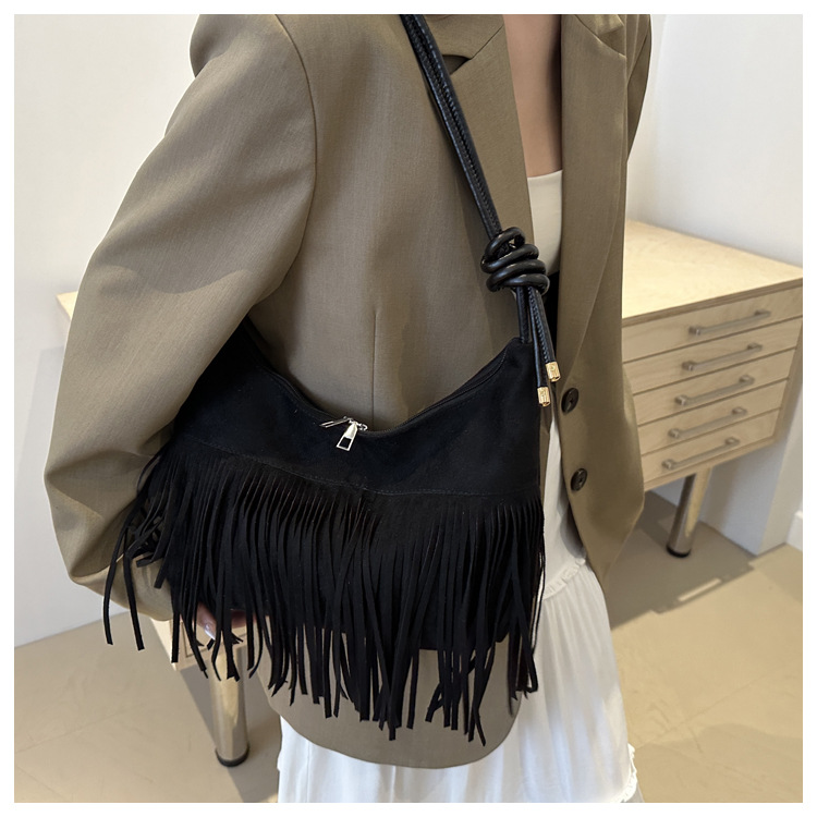 Vintage Style, Classic Style Style Bucket Shape Women's Pu Leather Solid Color Vintage Style Classic Style Bucket Zipper Crossbody Bag