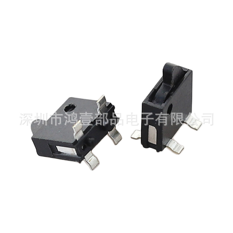 鸿壹供应立式 4脚贴片有柱复位开关 检测 复位开关  相机开关