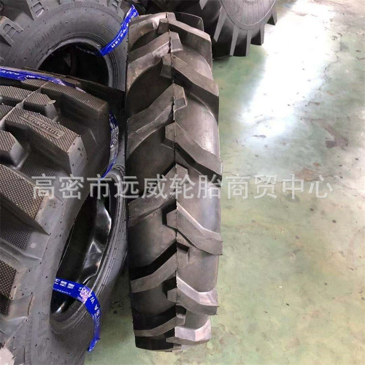 Шина для сельскохозяйственного трактора Xuzhou Xulun A-type 8.3-24, шина для сухих земель 830-24 с рисунком протектора «ёлочка»