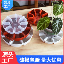 加厚花盆托盘厂家防烂根花盆接水盘绿植底盘圆形透气沥水花盆底座