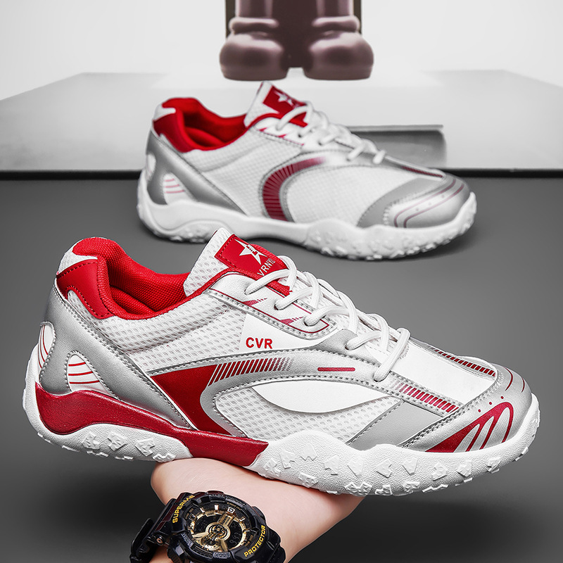 Zapatos de hombre 2026 verano nuevo cómodo ligero versátil con suela suave Gump zapatos de malla transpirable antideslizante zapatos deportivos casuales