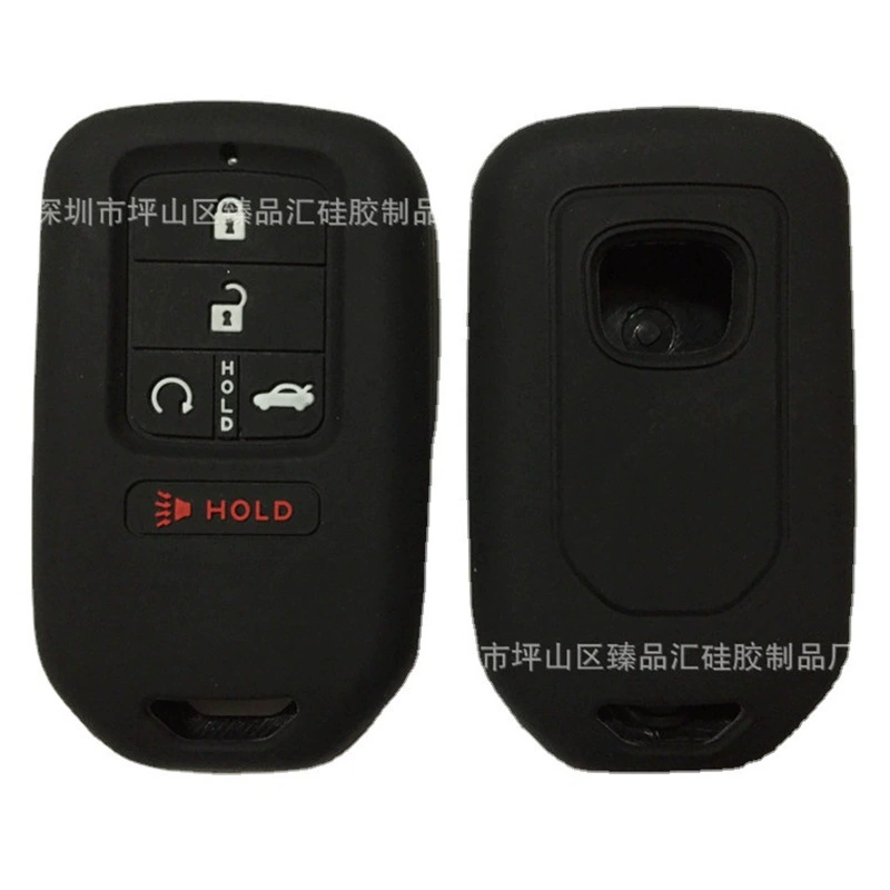Подходит для четырехкнопочной сумки для ключей Fit 2012 Fengfan/2010CR-V Honda, прямой силиконовый чехол для ключей 3+1
