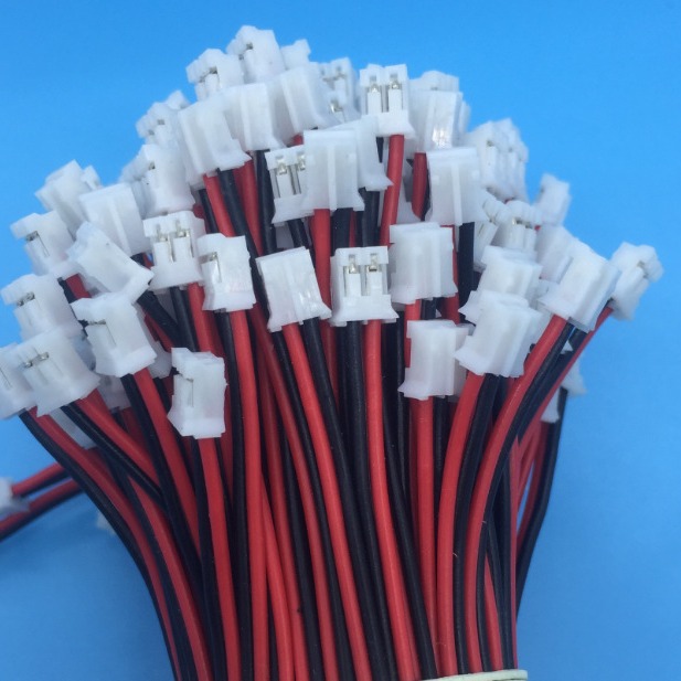 永希供应端子线 24AWG 2P 双并端子线 红黑端子线 广东端子线厂