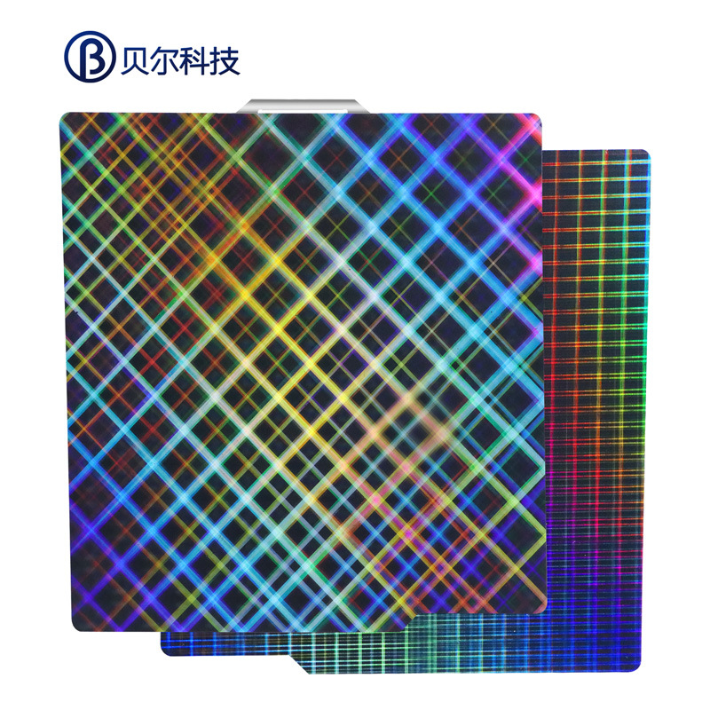 Placa de acero de resorte magnético de impresión de doble cara 3D con pulverización P1PX1C plataforma de cama caliente 257x 257mmPE hoja de bambú