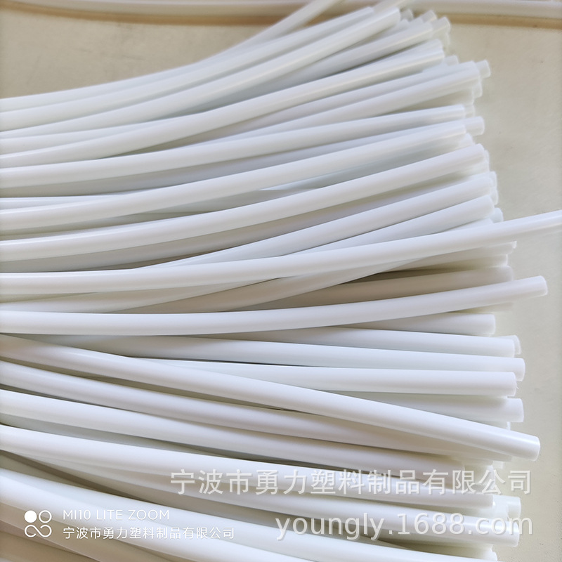 厂家直供白色套管遮阳伞阻燃管户外帐篷钢丝护套管塑料PVC软管