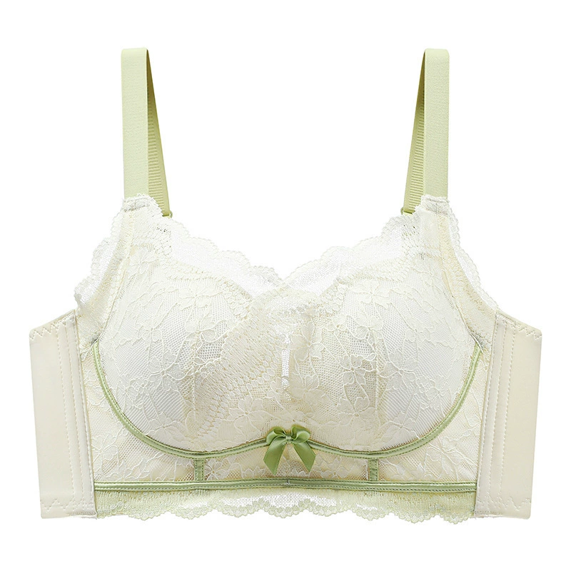 Supporting underwear, lace bra, increased thickness