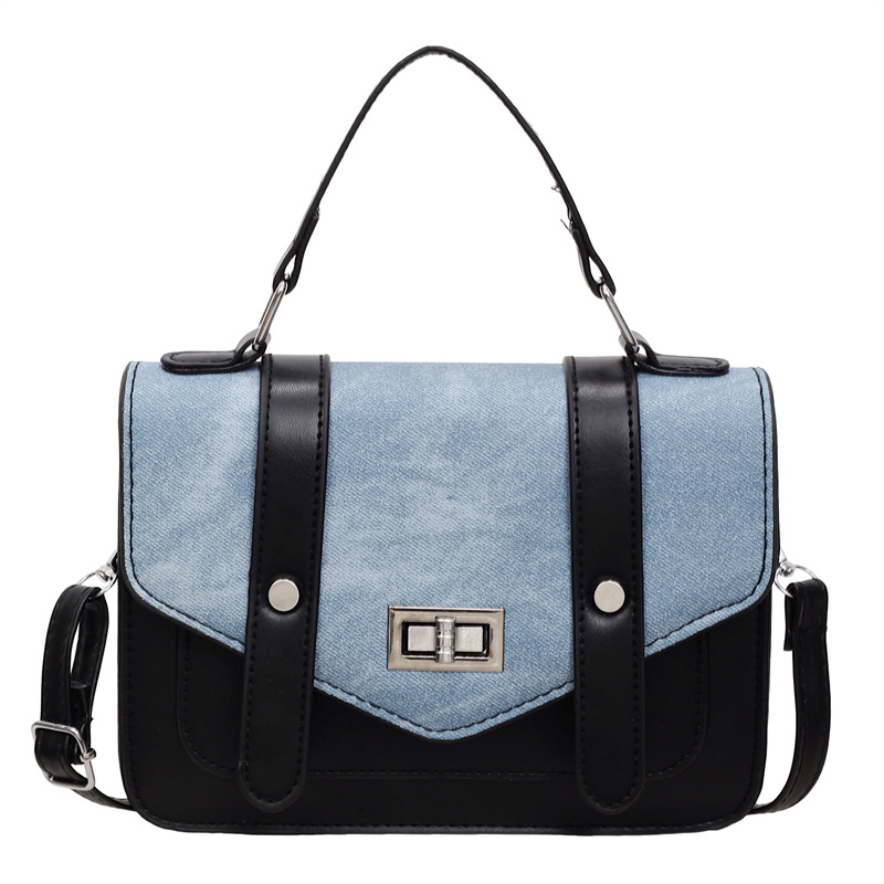 Casual bolso cuadrado simple 2026 nueva moda de color de gran capacidad de transporte de hombro bolso de mano mujer