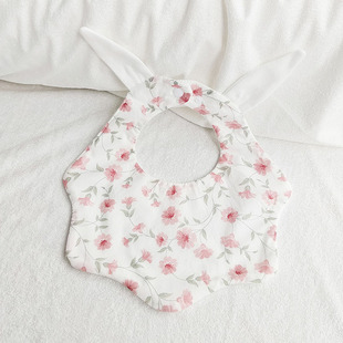 ins Korean version of baby saliva towel cotton children's bib 360 degree baby bib baby saliva circumference Category a