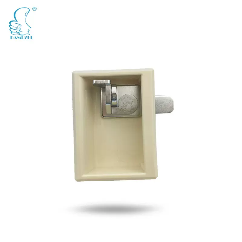 大拇指232左开扣手门挂锁 塑料储物柜锁 塑胶存包柜锁 柜门拉手锁