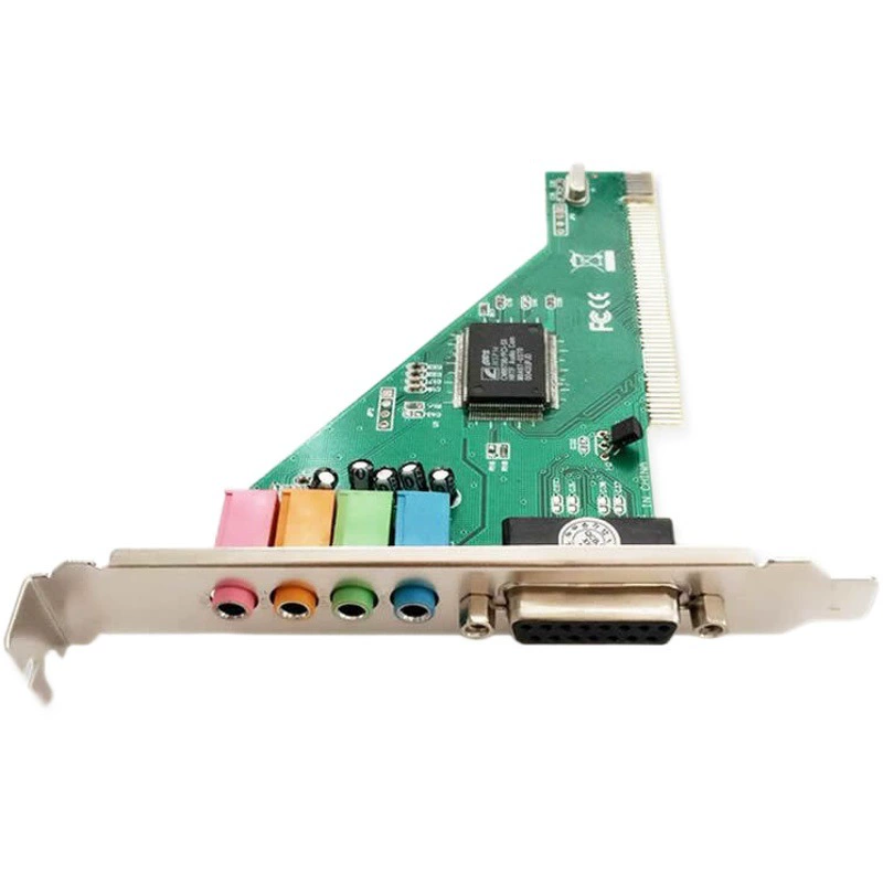 Звуковая карта PCI компьютера Звуковая карта 8738 настольная материнская плата встроенная звуковая карта 5.1-канальная независимая от компьютера звуковая карта