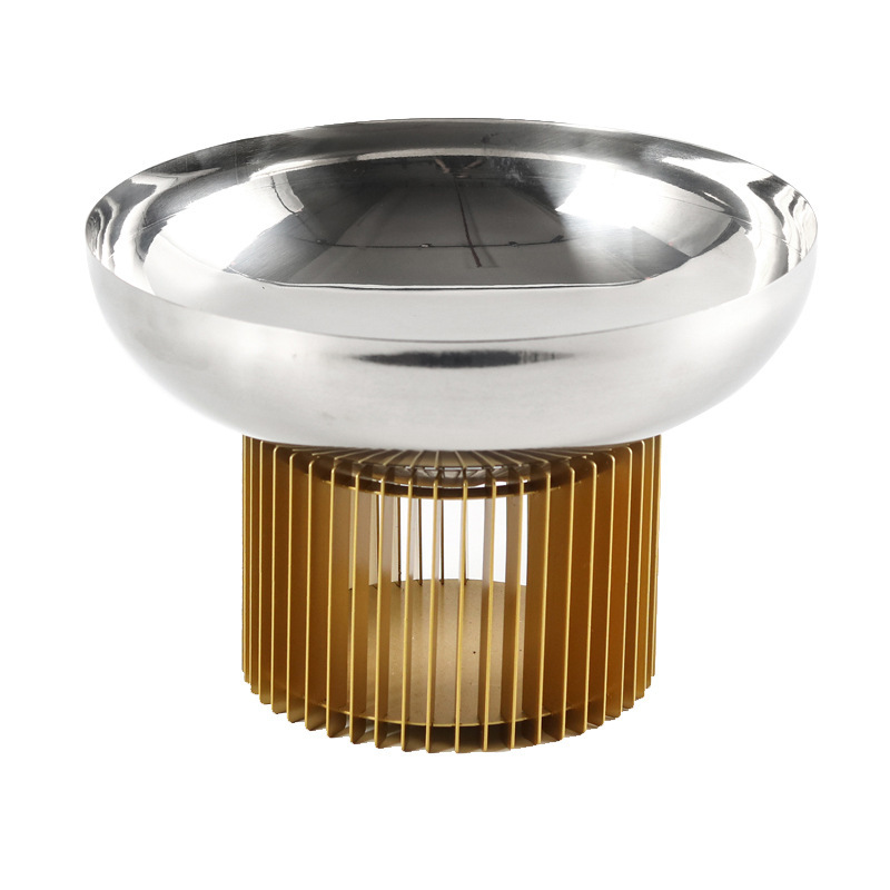 Modern Light Luxury Art Fruit Plate Ornaments Hotel Club B&B Model Room Restaurant Snacks Dried Fruit Bowl High-End Jewelry