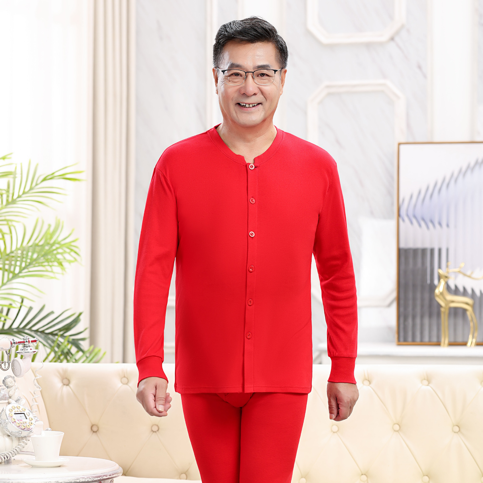 솔리드 레드 (남성)