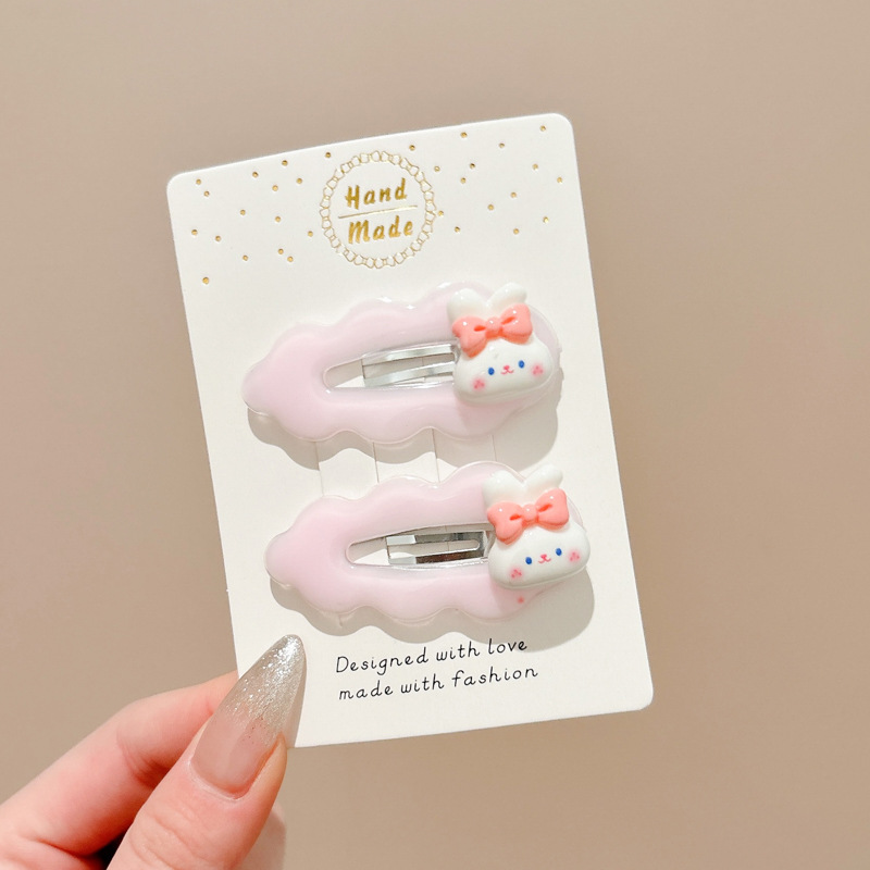 Horquilla de estrella amarilla dulce y linda, clip de flequillo en la frente femenina, cabello roto en el costado, clip de pico de pato, tocado