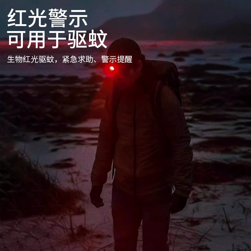 (Cross-border trading), travel universal flashlight, lithium battery, induction lantern