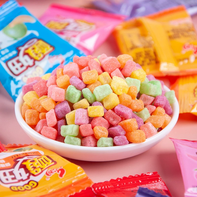 Le Chao Sour Girl Mixed Fruit Sugar 310г Ностальгальные снеки Memories of Memories конфеты