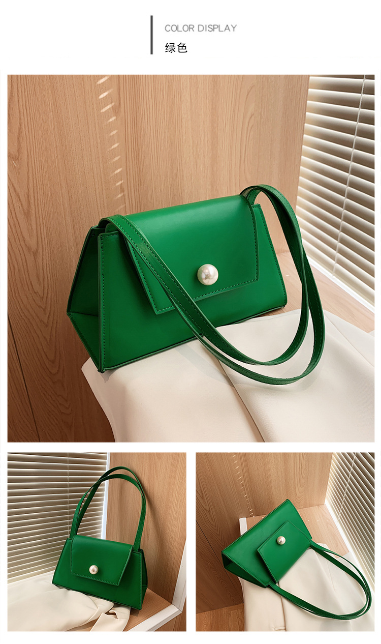 Fashion New Solid Color Handbag Messenger Bag Fashion Retro Shoulder Bag display picture 24