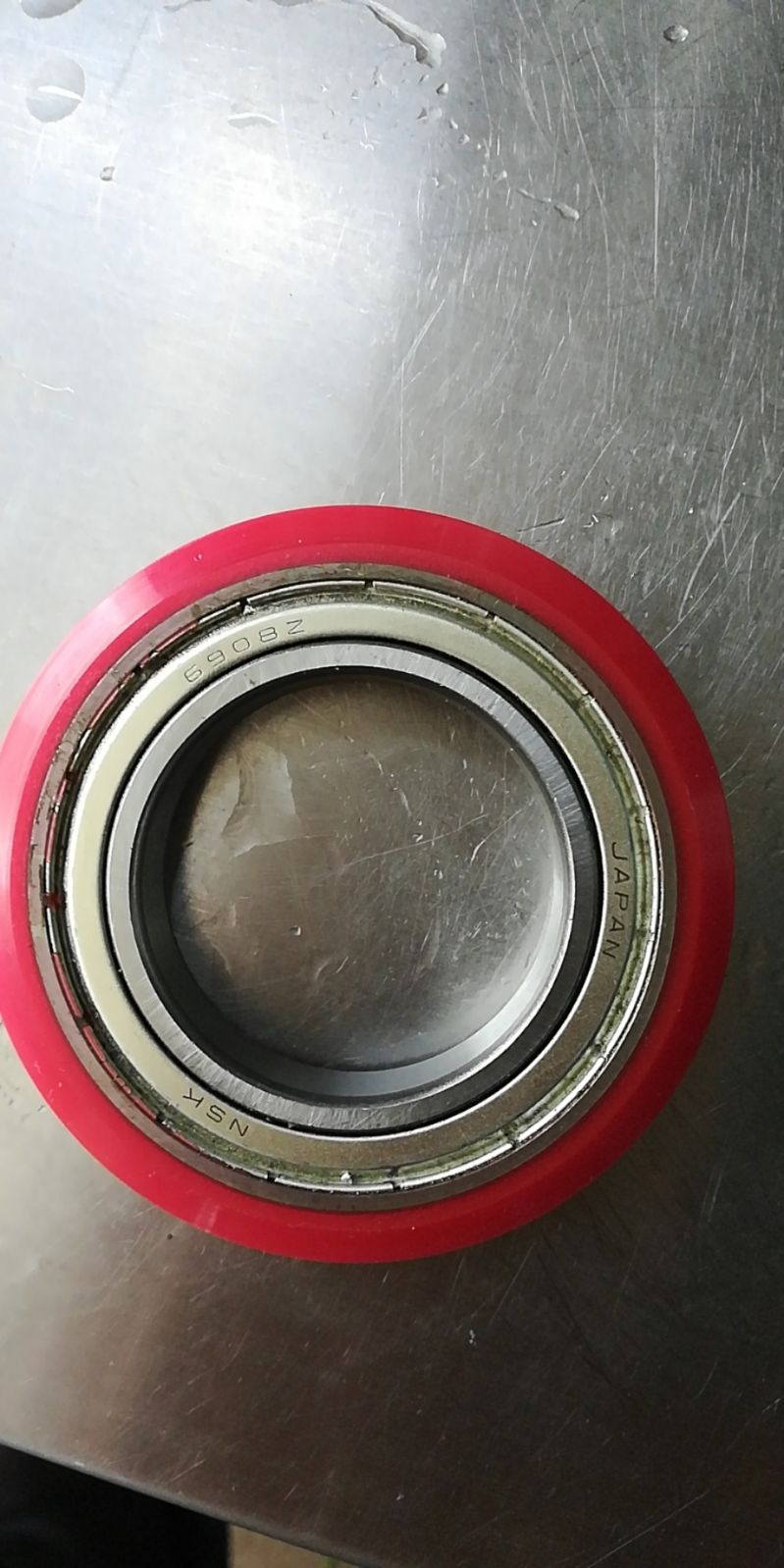 Máquina de marca personalizada máquina de corte de troquel prensa prensa de poliuretano rodamiento de rueda de goma fábrica venta directa