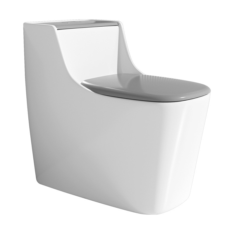 inodoro de cerámica integral inodoro doméstico sifón de drenaje anti-bloqueo inodoro común exportador único de América del Sur