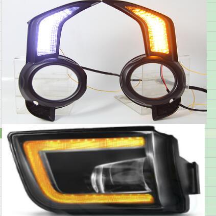 Aplicable 03/05/06 Toyota Supermaster luces antiniebla luces de conducción diurna LED 4 RUNNER luces de conducción diurna modificación de luces antiniebla