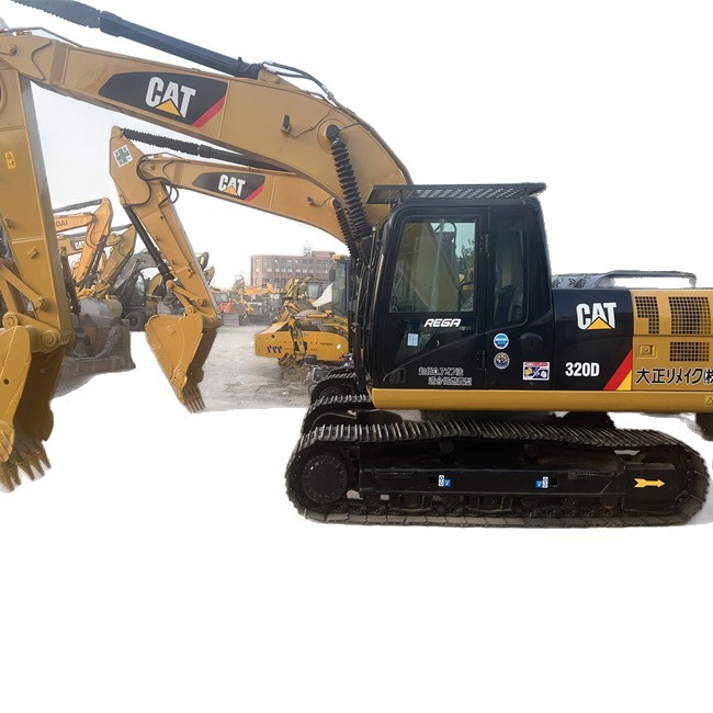 Excavadoras medianas Caterpillar CAT320 disponibles para países de Asia Central   Excavadoras medianas de 20 toneladas en stock image 6