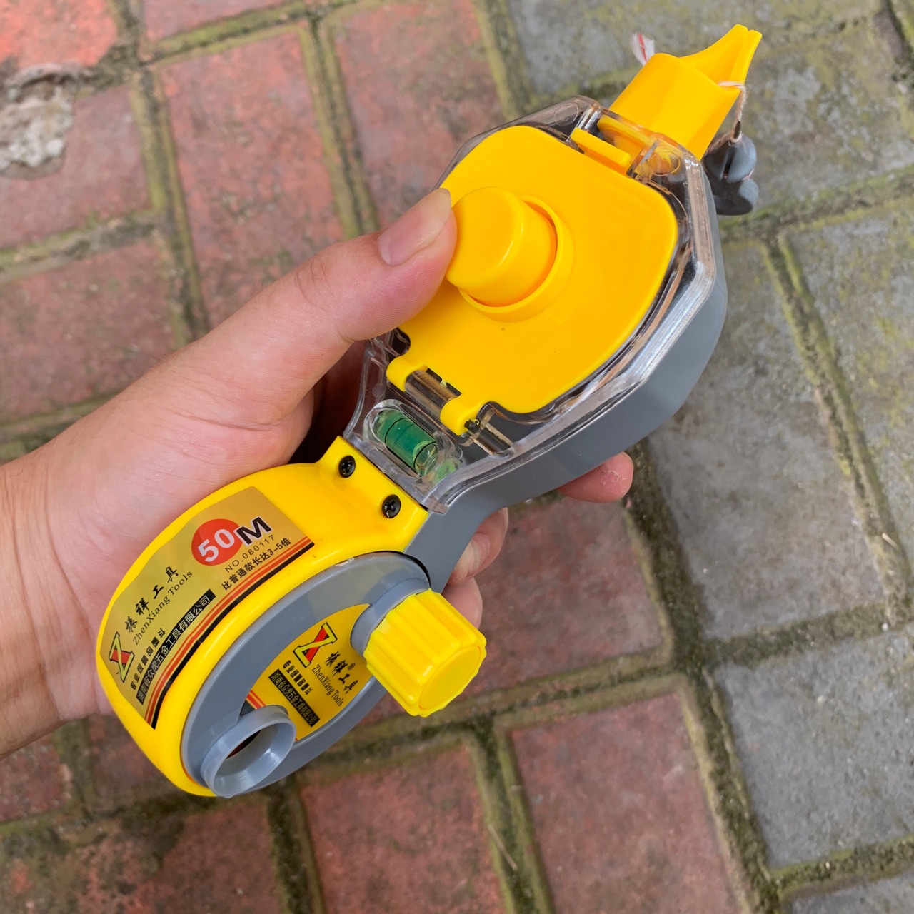 木工墨斗大号塑料自动墨斗划线器手动弹线龙纹手卷墨斗新款墨斗件