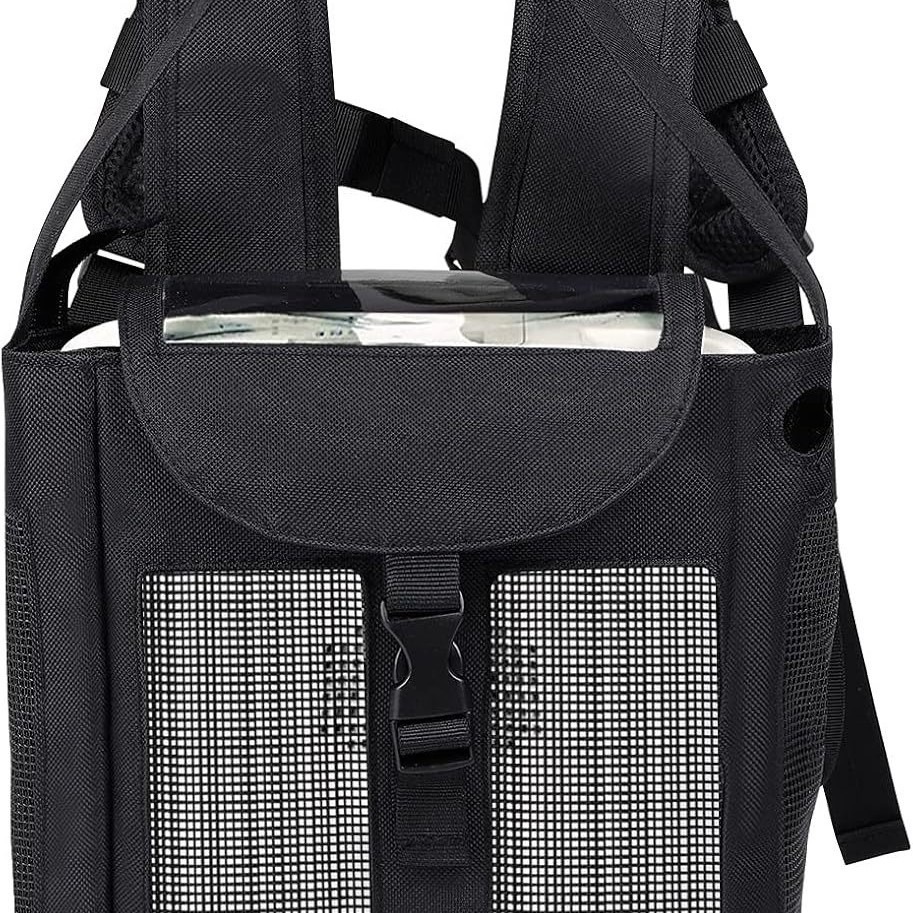 Amazon New Product: Portable Oxygen Concentrator Backpack, Breathable POC, Waterproof Oxygen Backpack