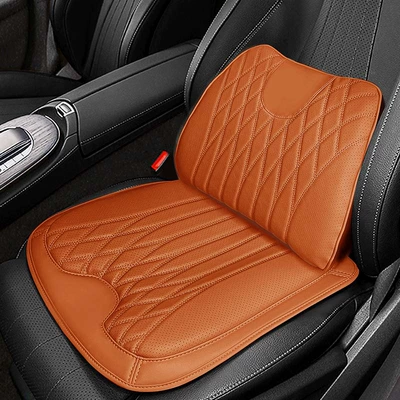 Summer Driving Four Seasons Universal Seat cushion, seat cover - waistcushion-hermes-orange