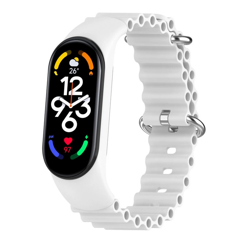 Xiaomi, compatible smart watch, watch strap, universal marine silicone changeable bracelet, 5/4/