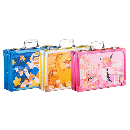 Children's paint set gift box student painting tools crayon painting pens art supplies watercolor set gift