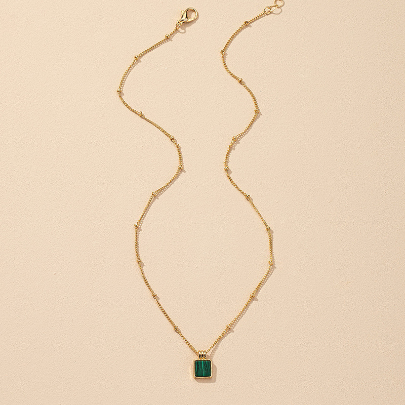 fashion turquoise pendant necklace