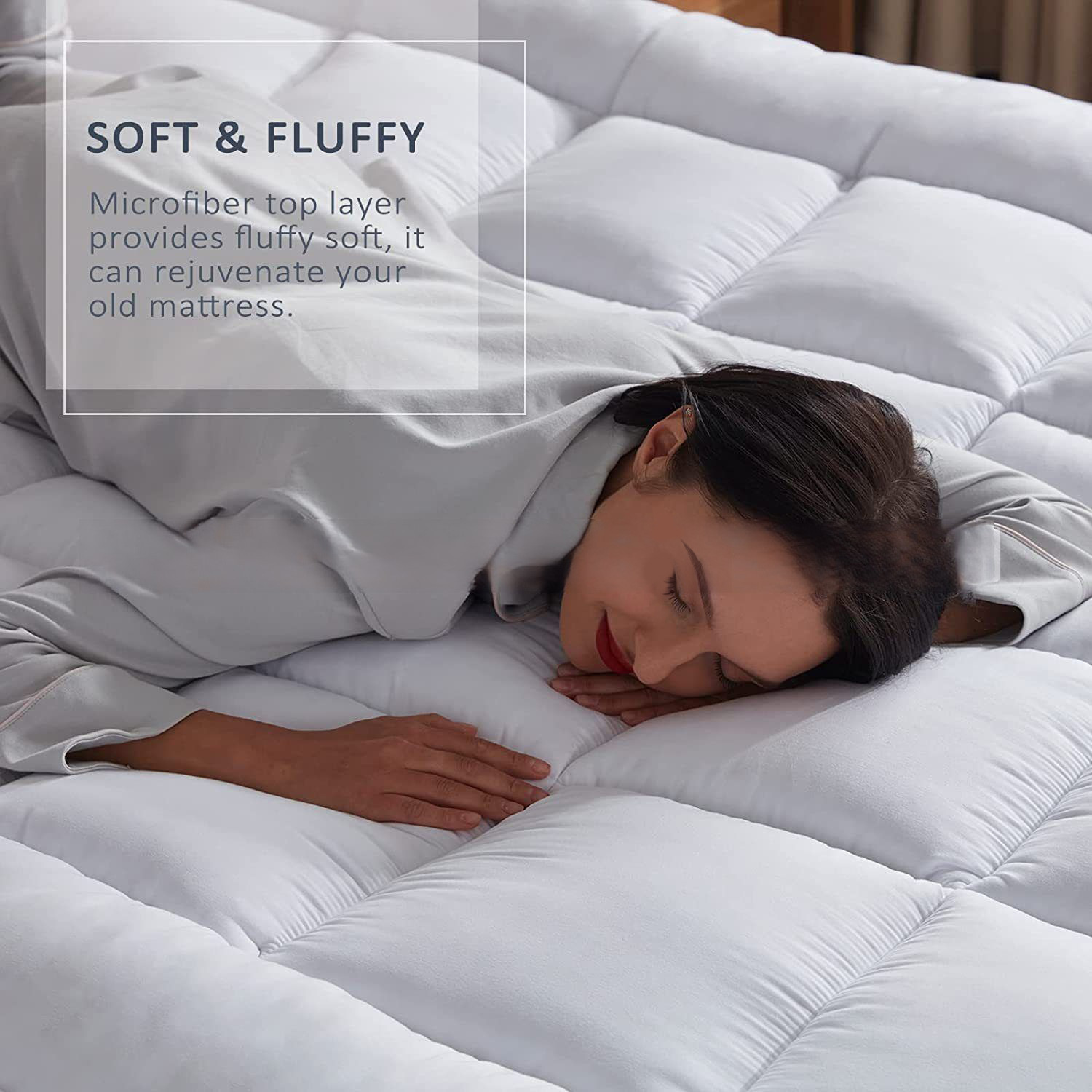 Fábrica de suministro directo de fibra de bambú engrosada almohadilla de cama suave cubierta de cama de algodón cama de cama