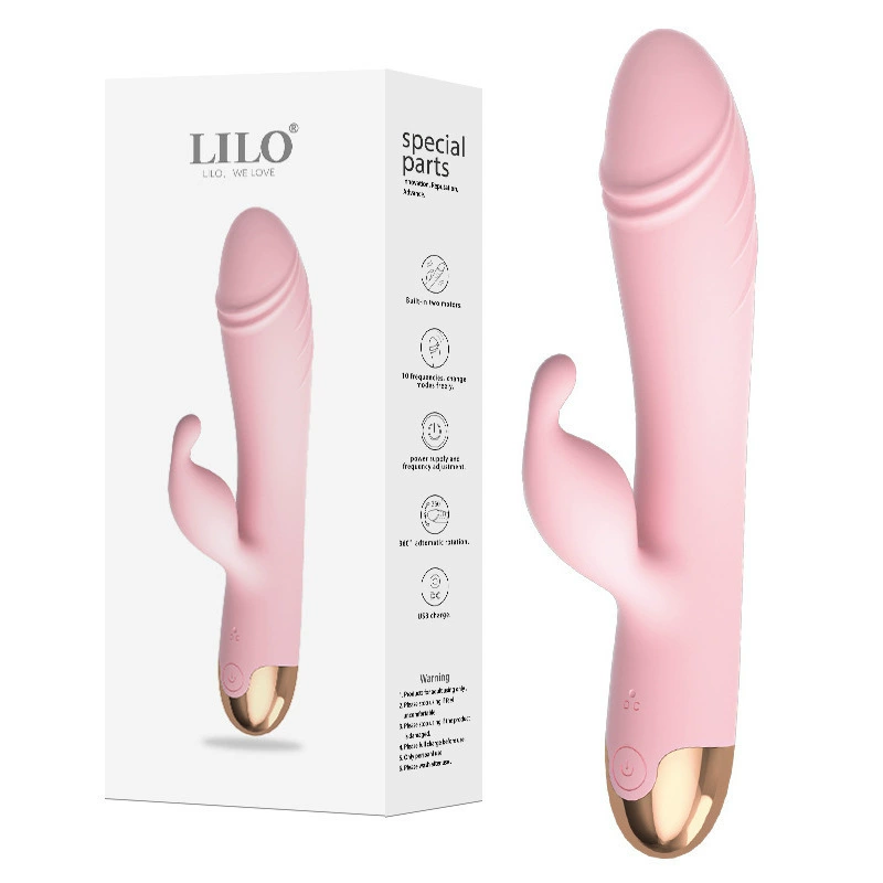Вибратор Laile AV Stick серия — USB-зарядка, силикон, мультитемпа