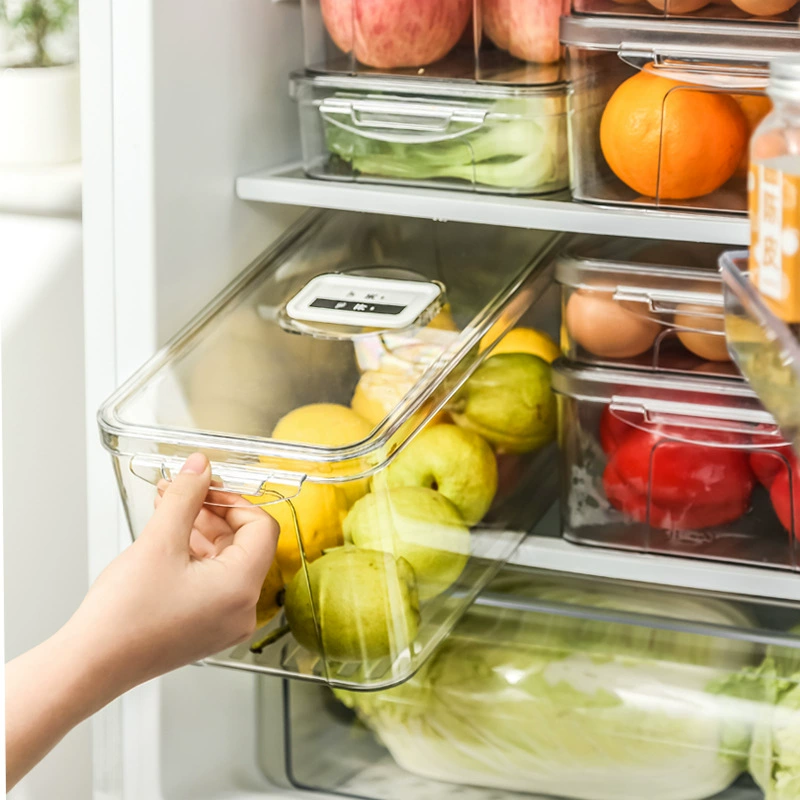 Multi -School refrigerator fresh storage box food -grade large egg dumplings box kitchen storage food food frozen sorting