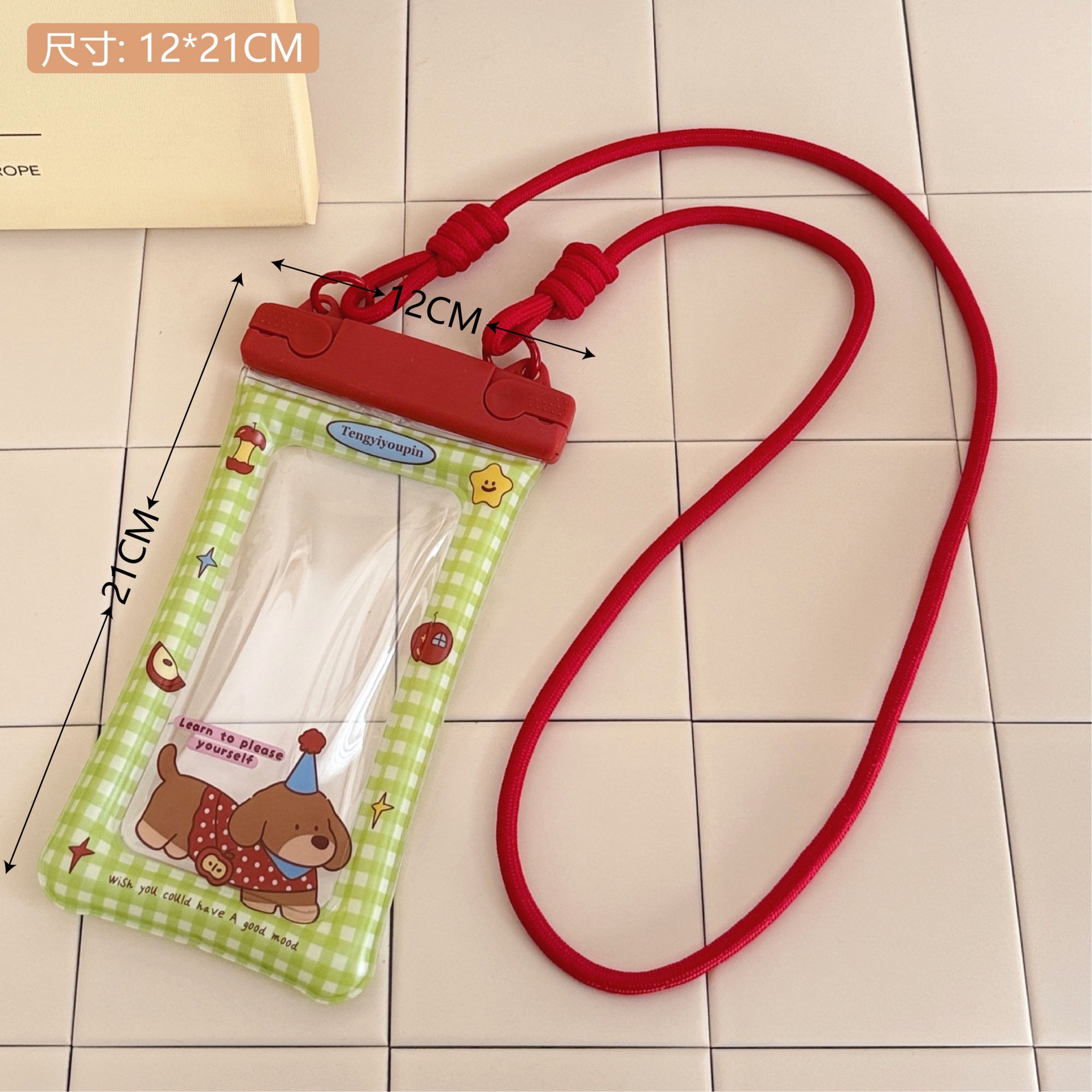 3# Party Dachshund-Waterproof Bag