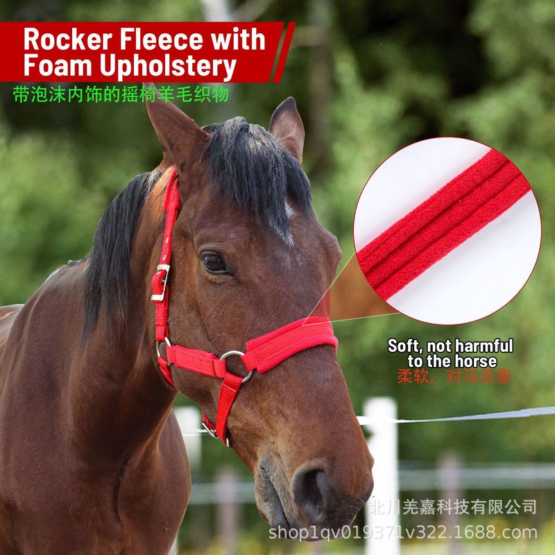 国境を越えた調節可能な馬勒、乗馬および馬の訓練用ウェビング、耐摩耗性牽引用馬勒、馬のヘッドギア、馬具、乗馬用品|undefined
