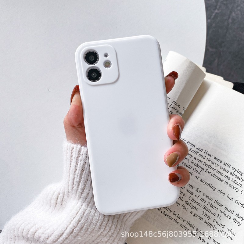iPhone15 ストレートエッジ模造液体シリコーン携帯電話ケース落下防止 TPU 素材 Apple 14 携帯電話保護カバーに適しています|undefined