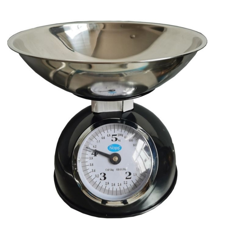 鉄製スプリングスケール 1kg 2kg 5kg 昔ながらの機械式ベンチスケール パレットスケール キッチンベンチスケール フルーツ 5日以内に発送|undefined