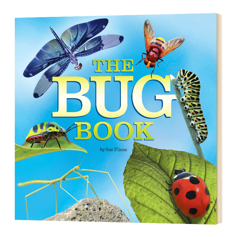 之书 英文原版绘本 The Bug Book 英文版儿童英语启蒙故事书 进口|ms