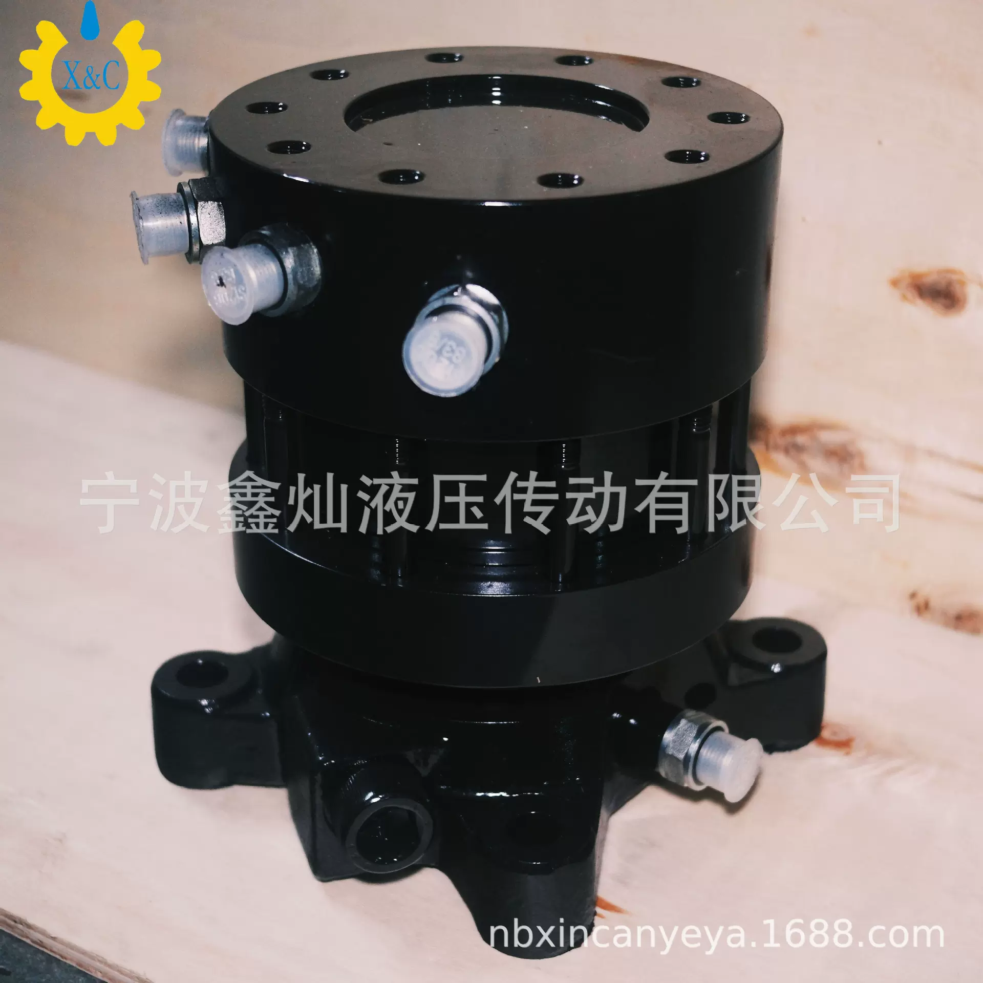 FRB-30F 3吨型双法兰旋转马达 液压剪 抓斗 随车吊 夹具专用 抓料