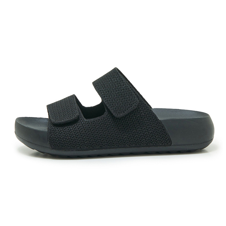 Dép sandal nữ quai chữ V đế dày EVA chống trượt — màu đen, màu hồng, màu kaki, màu mơ chi tiết 33