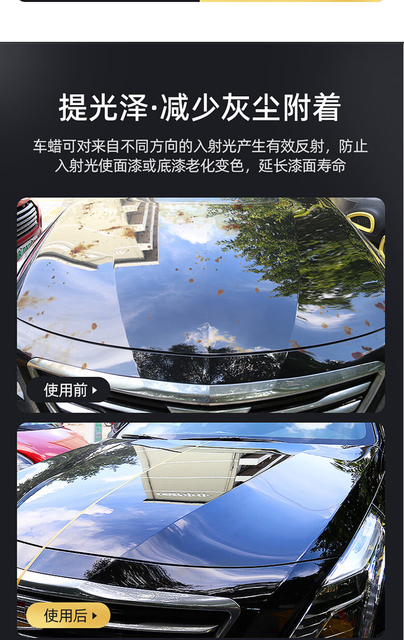 Shikai XC Car Wax Black Car Special