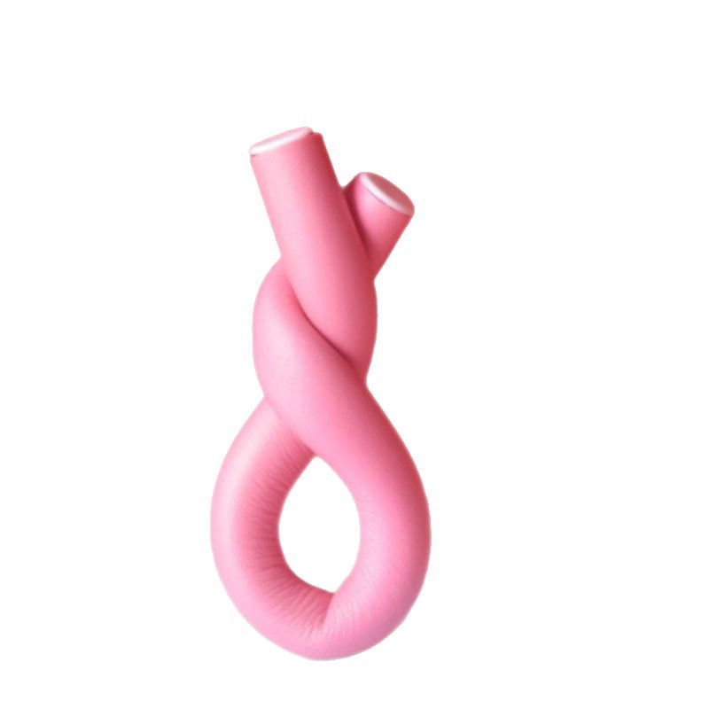 Perezoso dormir rodillo de cabello de ondas grandes esponja rodillo de cabello de estilo flojo artefacto no lastimar rodillo de cabello de permación